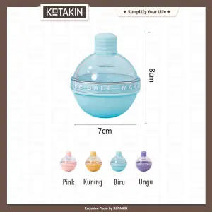 Cetakan Es Batu Model Bulat Jumbo 7cm